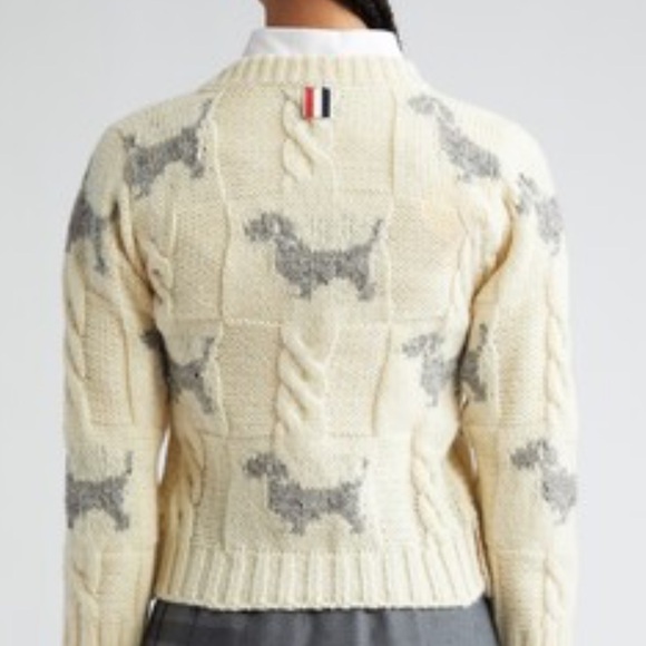 Thom Browne Hector Cable-Knit Cardigan Authentic - Picture 3 of 14